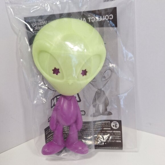 Spoonsters Sonic Wacky Pack Big Foot Alien Swamp Monster Astronaut Spoons Sealed - Picture 11 of 14